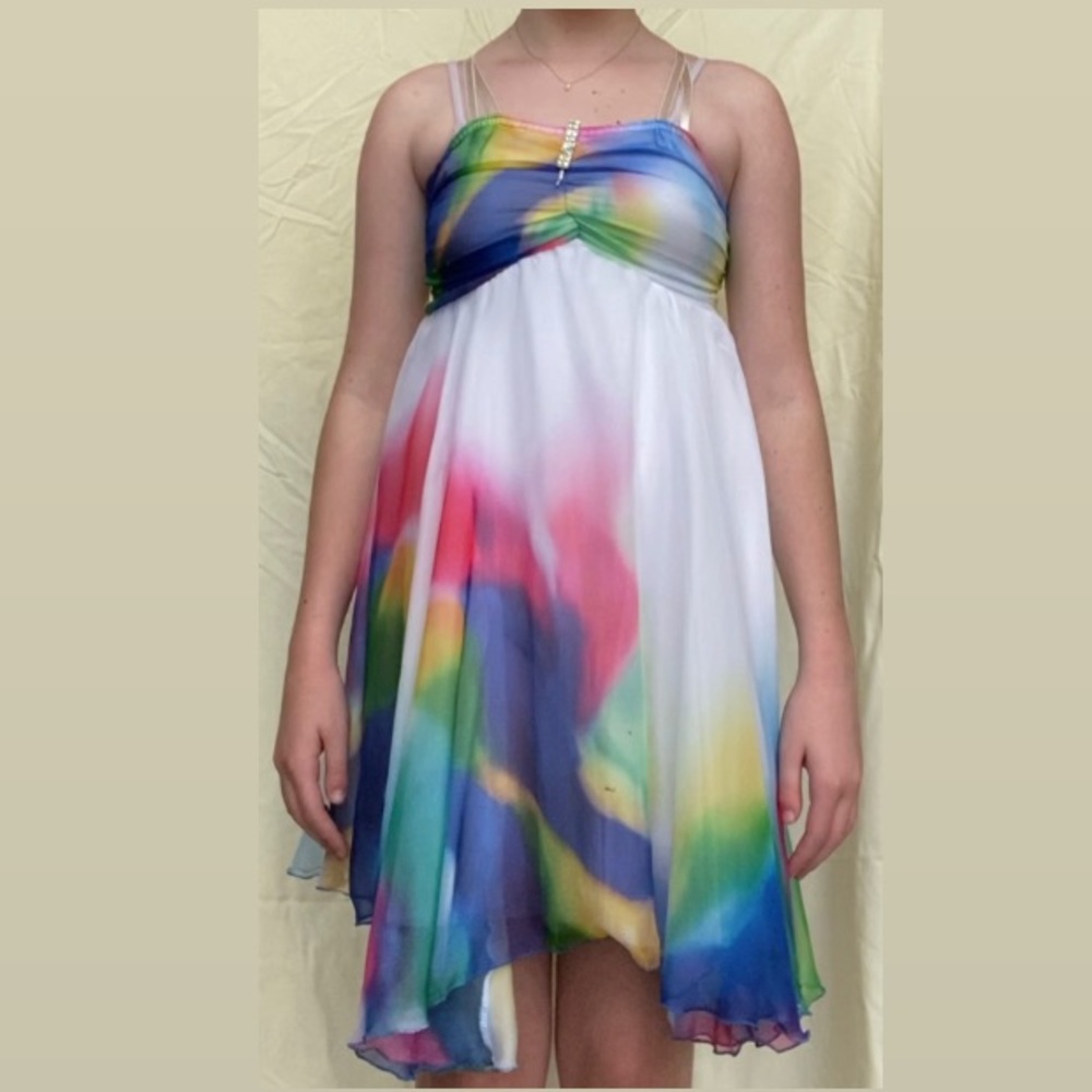 Rainbow dress